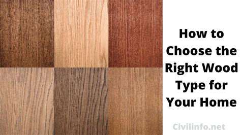 ChoosingtheRightWoodType
